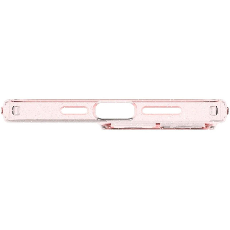 Накладка iPhone 14 Pro Max Liquid Crystal Glitter Spigen Рожевий