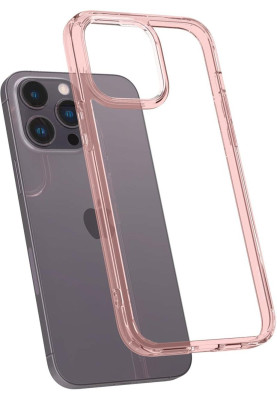Накладка iPhone 14 Pro Max rose crystal Ultra Hybrid Spigen