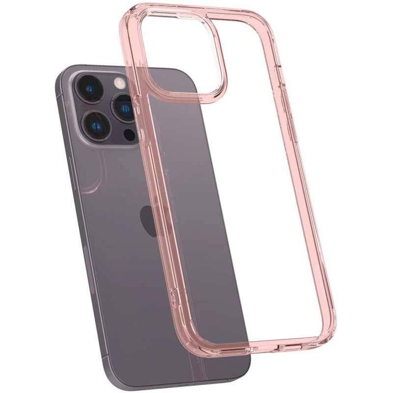 Накладка iPhone 14 Pro Max rose crystal Ultra Hybrid Spigen