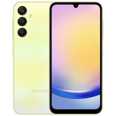 Смартфон Samsung Galaxy A25 5G 6/128GB Yellow (SM-A256BZYDEUC) UA UCRF