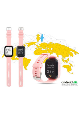 Smart Watch GARMIX PointPRO-300 4G Pink UA UCRF