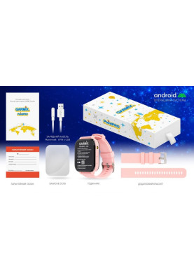 Smart Watch GARMIX PointPRO-300 4G Pink UA UCRF