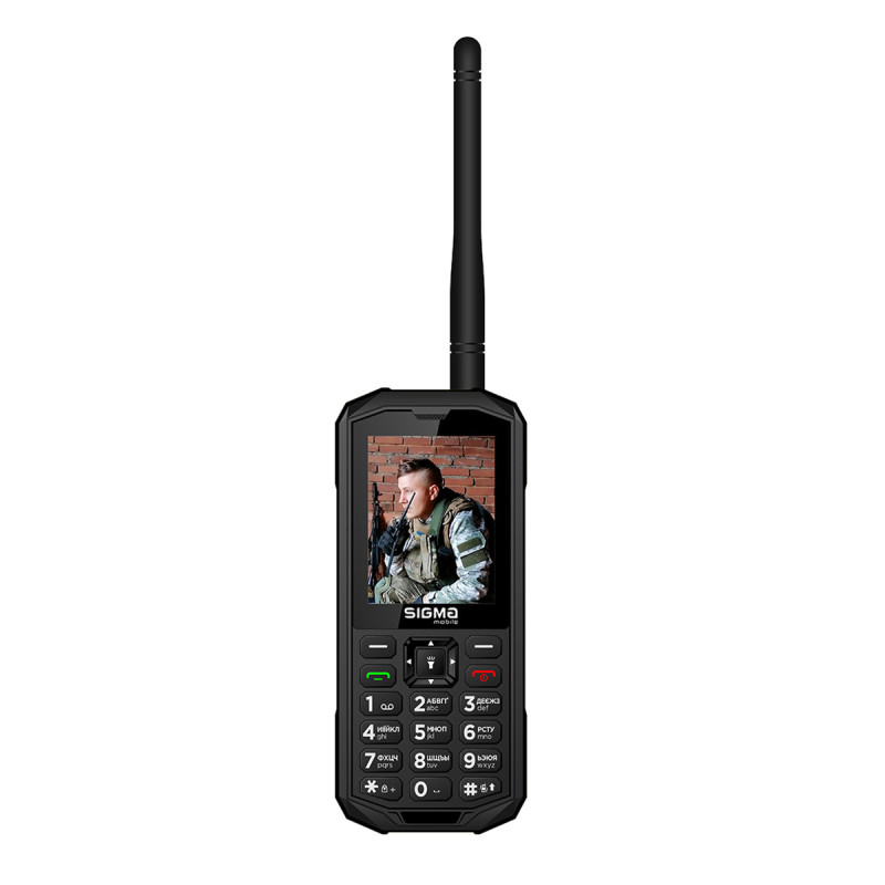 Телефон Sigma X-treme PA68 Wave Black UA UCRF