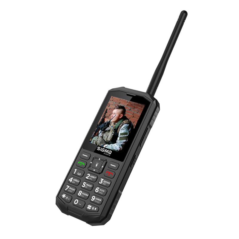 Телефон Sigma X-treme PA68 Wave Black UA UCRF