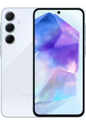 Смартфон Samsung Galaxy A55 5G 8/128GB Awesome Iceblue (SM-A556BLBAEUC) UA UCRF