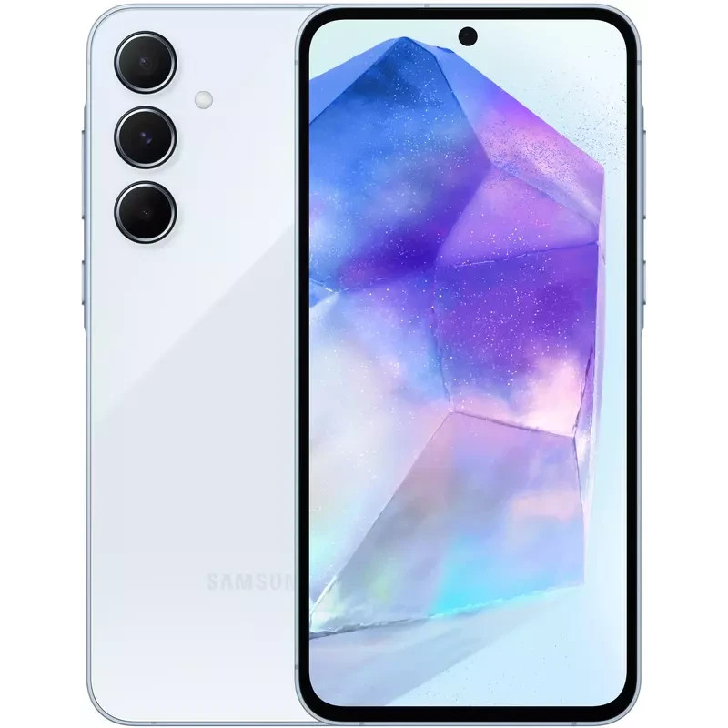 Смартфон Samsung Galaxy A55 5G 8/128GB Awesome Iceblue (SM-A556BLBAEUC) UA UCRF