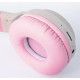 Bluetooth Stereo Hoco W27 Cat Ear gray/pink