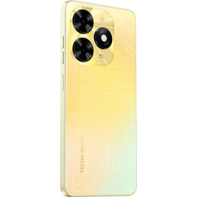 Смартфон Tecno Spark 20c (BG7n) 8/128Gb NFC Alpenglow Gold (4894947016943) UA UCRF
