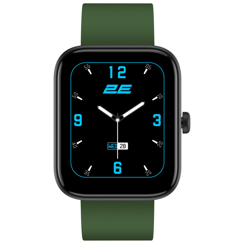 Smart Watch 2E Alpha SQ Music Edition 46mm black/green UA