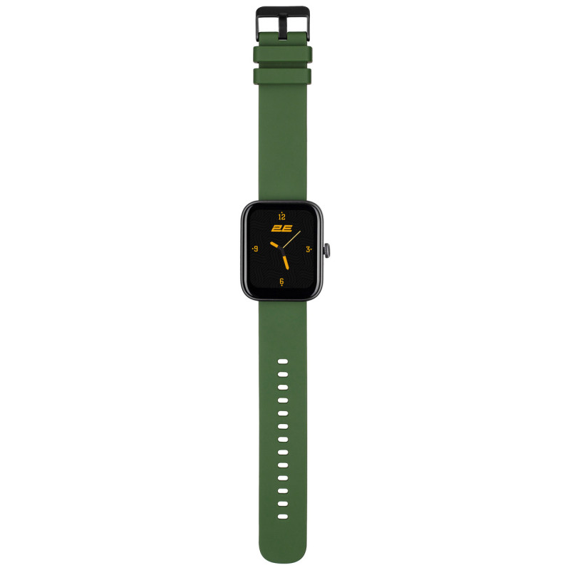 Smart Watch 2E Alpha SQ Music Edition 46mm black/green UA