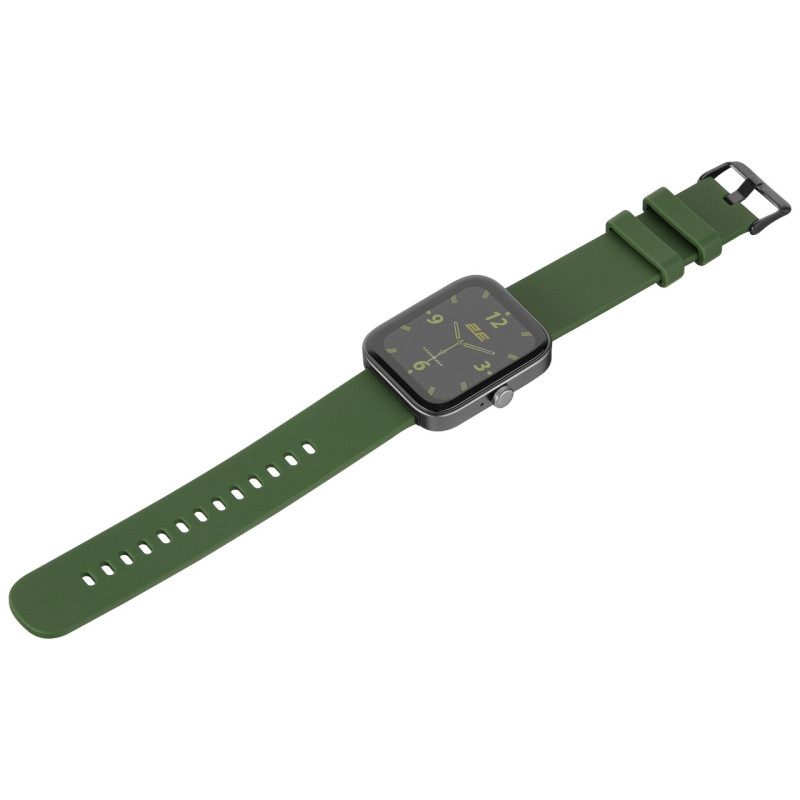 Smart Watch 2E Alpha SQ Music Edition 46mm black/green UA