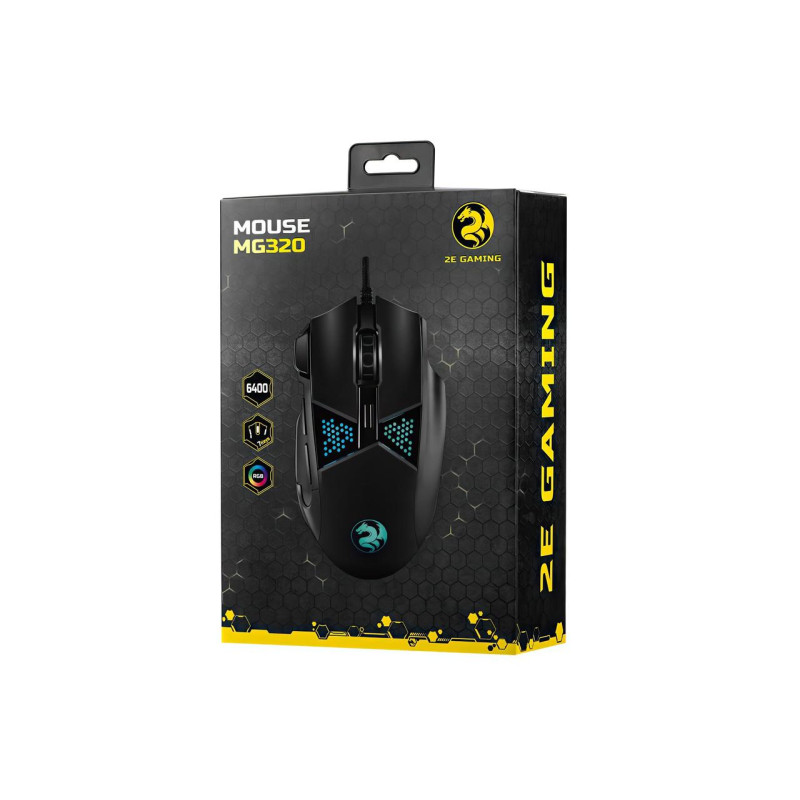 USB миша 2E GAMING MG320 RGB black (2E-MG320UB)