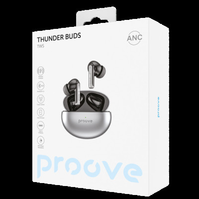 TWS Proove Thunder Buds with ANC gray (TWTB00010003) UA