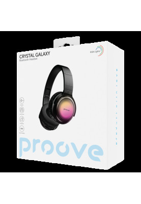 Bluetooth Stereo Proove Crystal Galaxy transparent black UA