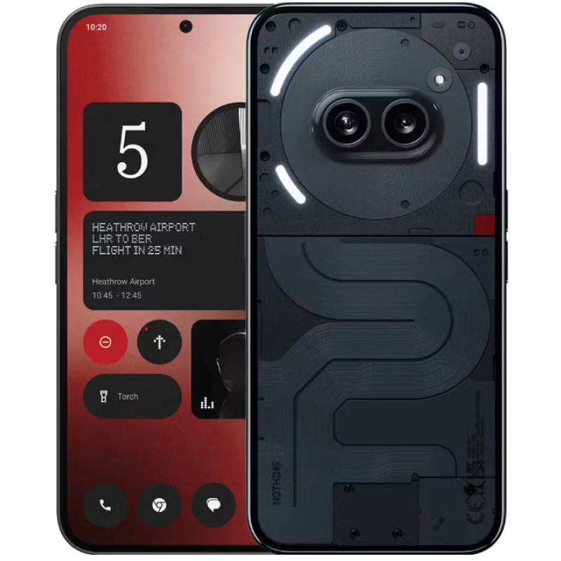 Смартфон Nothing Phone (2a) 5G (A142) 12/256Gb Black Global version