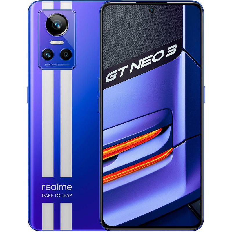 Смартфон Realme GT Neo3 8/128GB 80W Nitro Blue Global version