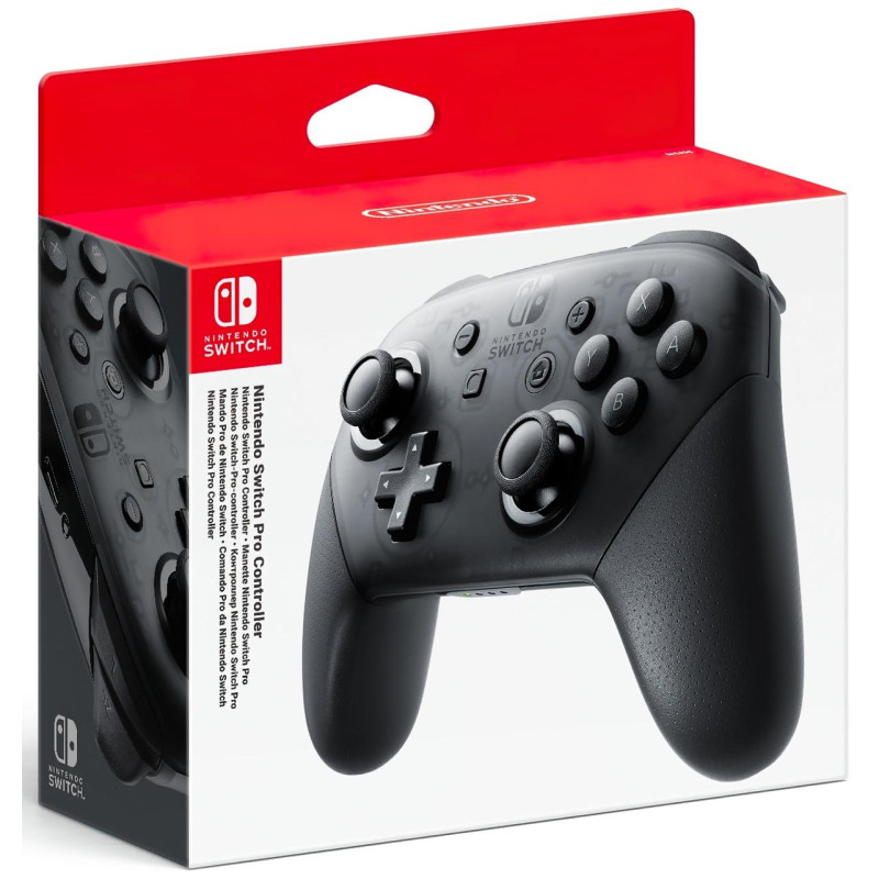 Джойстик Nintendo Switch Pro Black Global