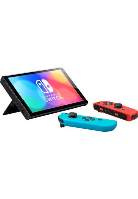 Консоль Nintendo Switch OLED with Neon Blue and Neon Red Joy-Con (045496453442) Global