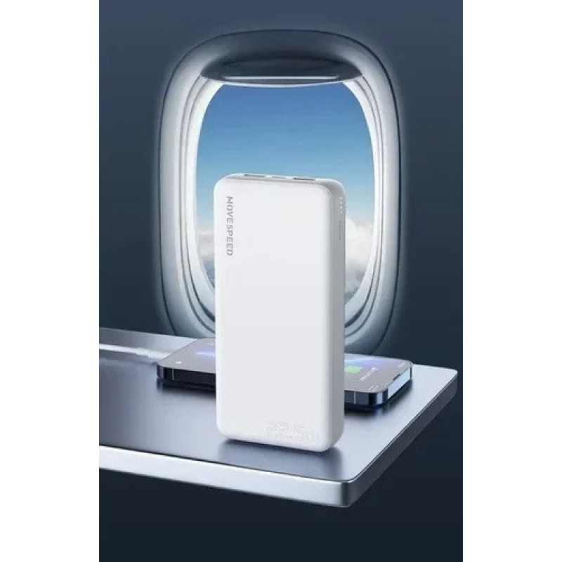 Зовнішній акумулятор (павербанк) Movespeed E20 20000 mAh 22.5W (E20-22W)