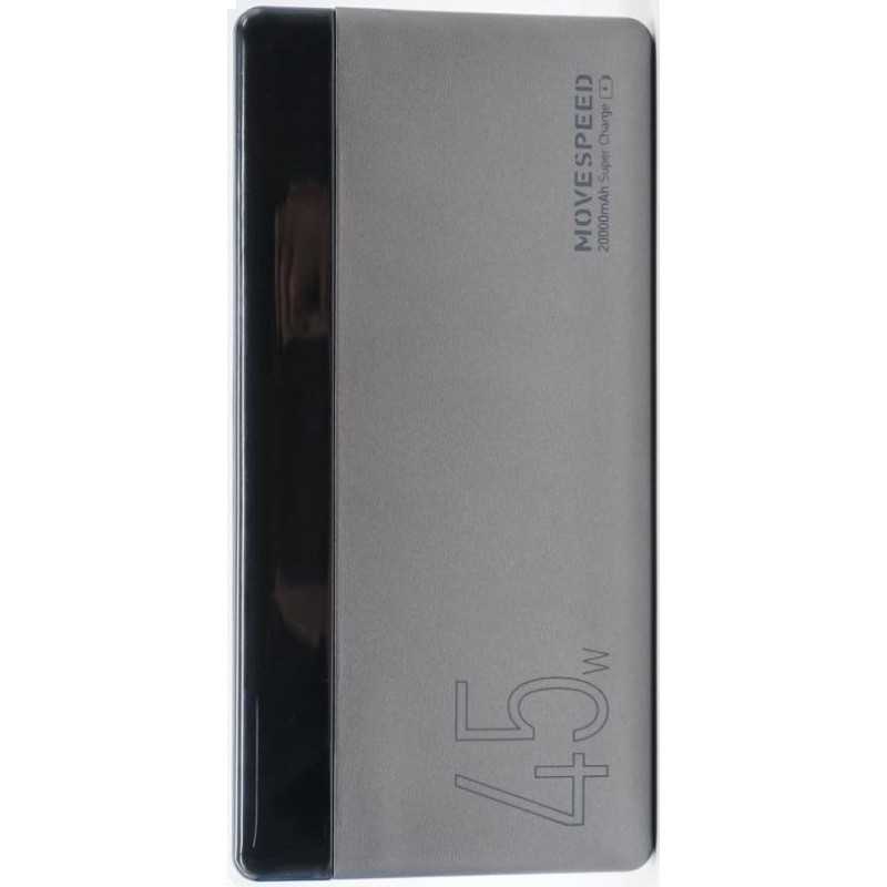 Зовнішній акумулятор (павербанк) Movespeed K20 20000 mAh 45W (K20-45W)