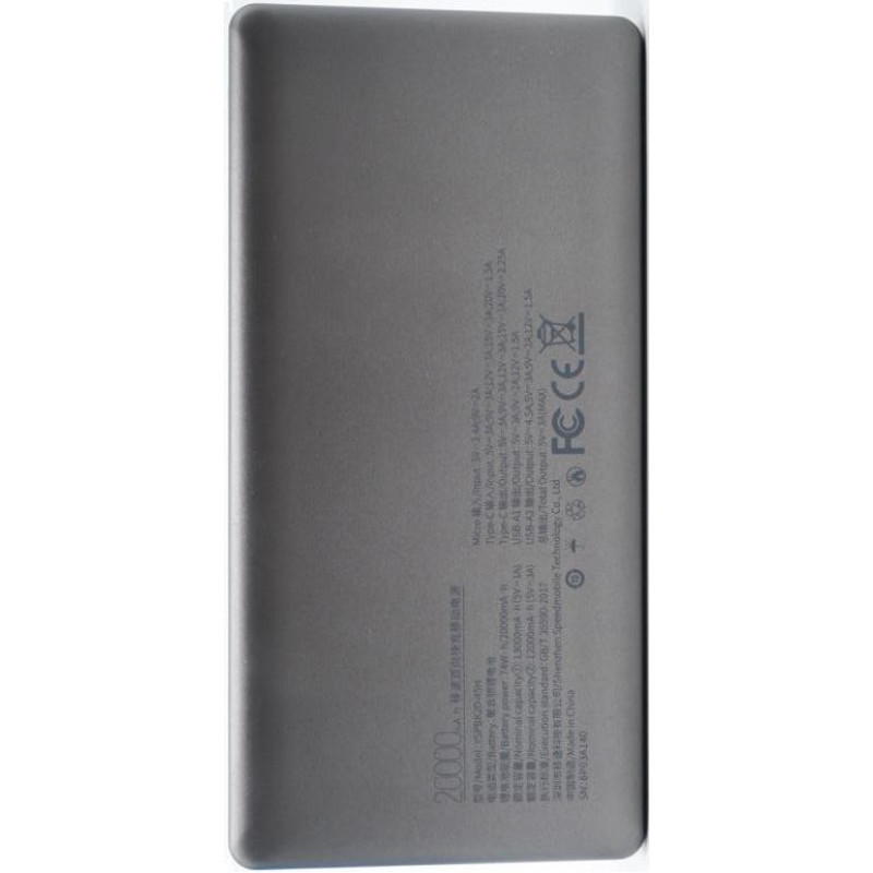 Зовнішній акумулятор (павербанк) Movespeed K20 20000 mAh 45W (K20-45W)