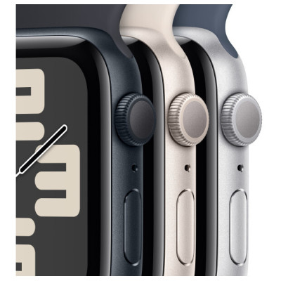 Apple Watch SE 2 GPS 40mm Midnight Aluminium with Midnight Sport Loop MRE03 UA