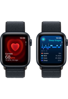 Apple Watch SE 2 GPS 40mm Midnight Aluminium with Midnight Sport Loop MRE03 UA