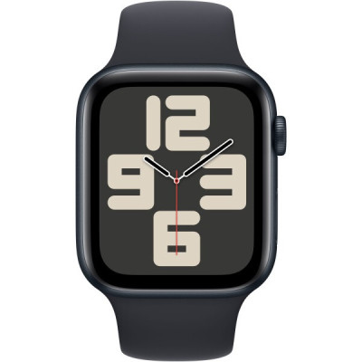 Apple Watch SE 2 GPS 44mm Midnight Aluminium with Midnight Sport Band S/M MRE73 UA