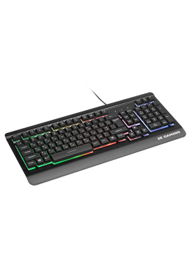 Клавіатура мембранна 2E GAMING KG320 104key, USB-A, EN/UA/RU, LED, чорний (2E-KG320UB)