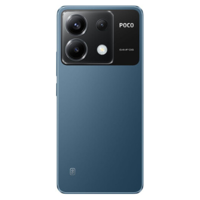 Смартфон Xiaomi Poco X6 5G 12/256Gb Blue NFC Global version
