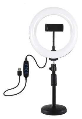 Холдер Selfie + LED 20см XO BGD002/SMN-8 лампа-трипод