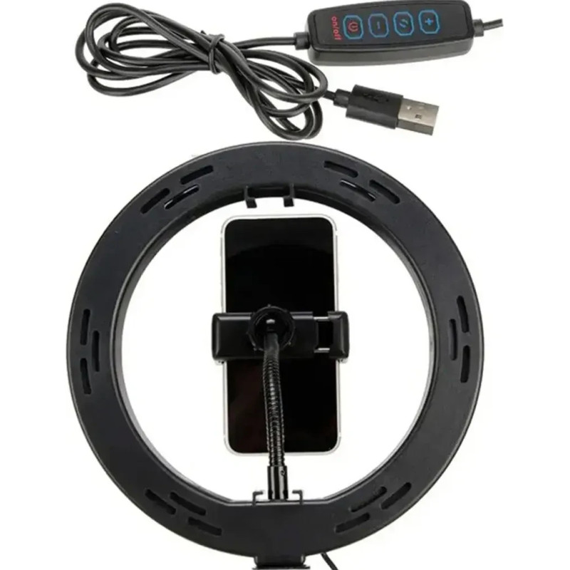 Холдер Selfie + LED 20см XO BGD002/SMN-8 лампа-трипод