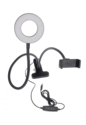 Холдер Selfie + LED XO BGD001/LS-90 Live Stream Ring Light