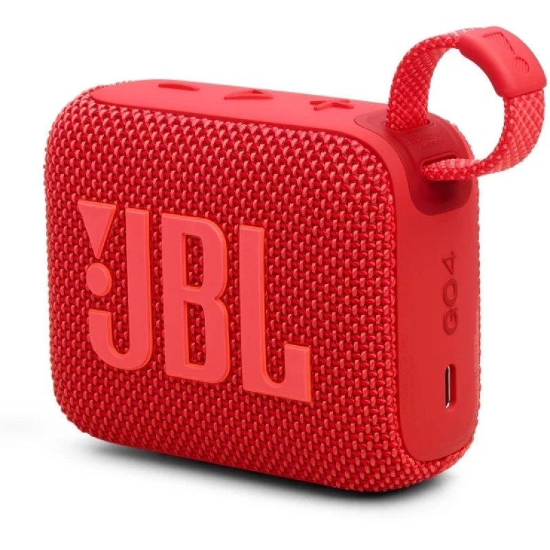 Bluetooth Колонка JBL GO 4 Red (JBLGO4RED) UA