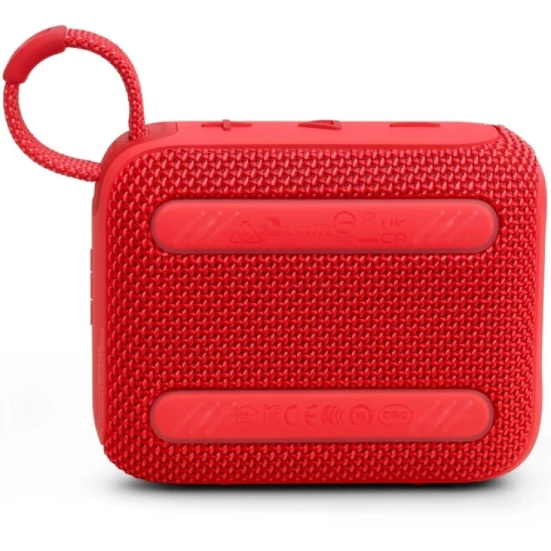Bluetooth Колонка JBL GO 4 Red (JBLGO4RED) UA