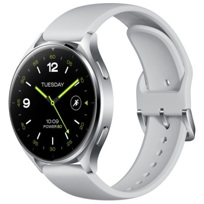 Smart Watch Xiaomi Watch 2 Silver Case With Gray Strap (BHR8034GL) UA