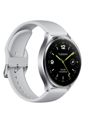 Smart Watch Xiaomi Watch 2 Silver Case With Gray Strap (BHR8034GL) UA
