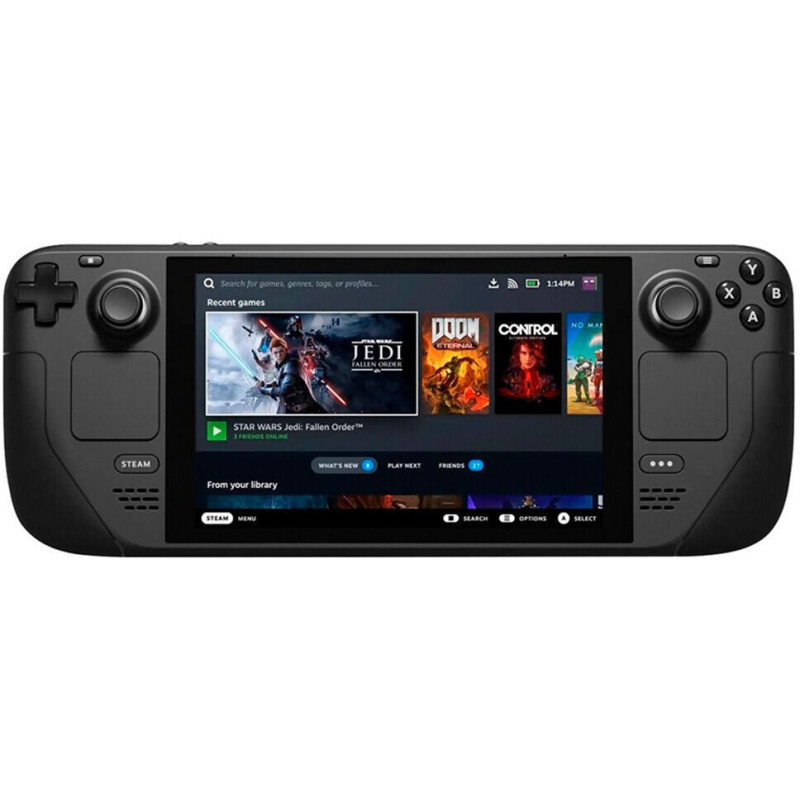 Ігрова консоль (Handheld) VALVE STEAM DECK 256GB Black EU
