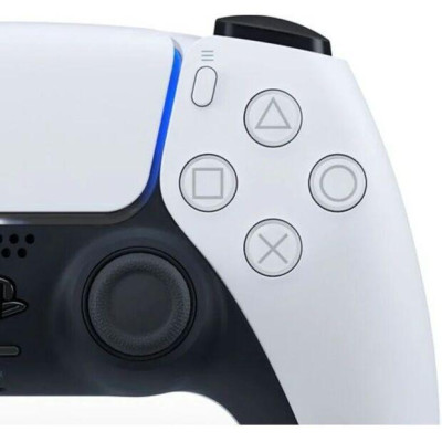Бездротовий контролер Sony PlayStation 5 DualSense White CFI-ZCT1W UA (9399902)