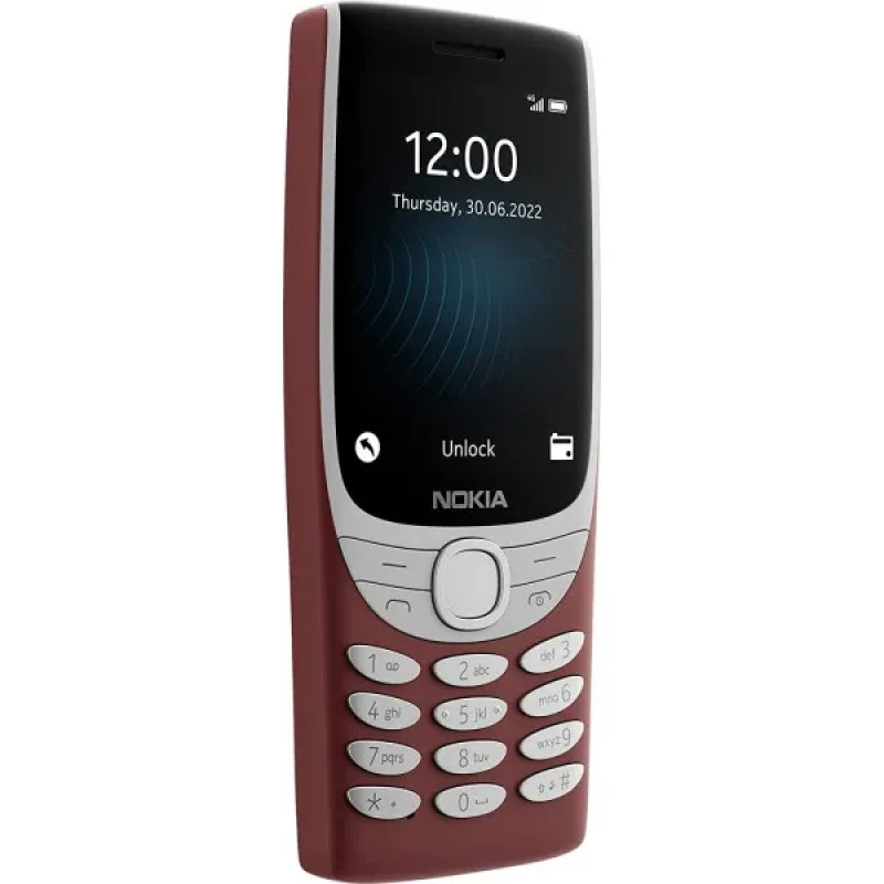 Телефон Nokia 8210 4G DS Red UA UCRF