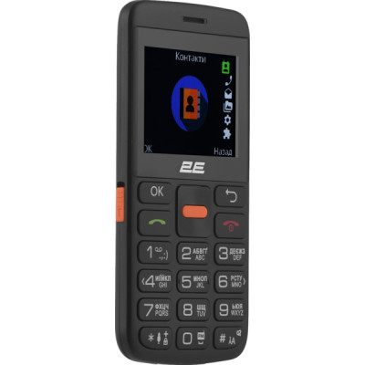 Телефон 2E T180 Max 2023 DS Black UA UCRF