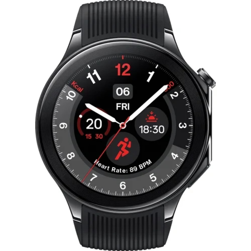 Smart Watch OnePlus Watch 2 OPWWE231 Black Steel