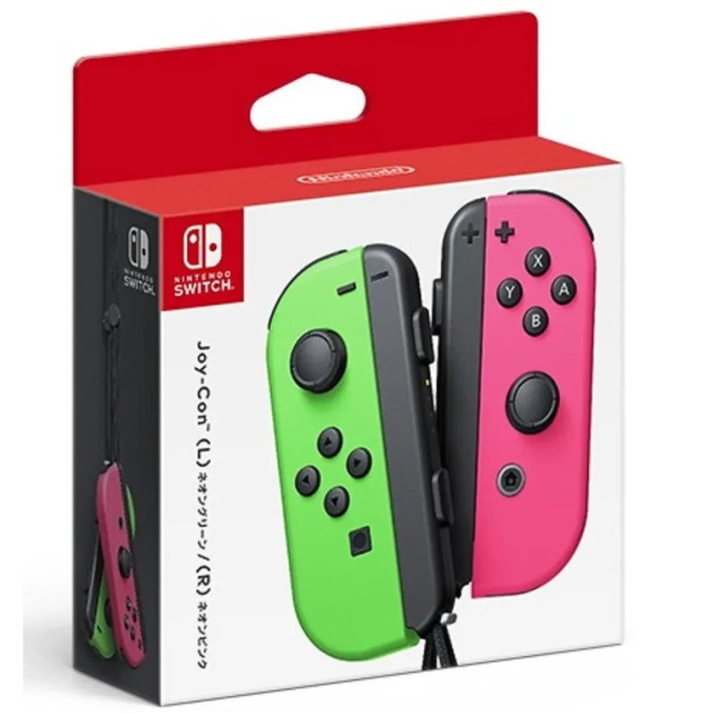 Джойстик Nintendo Switch Joy-Con green/pink (45496430795) Global