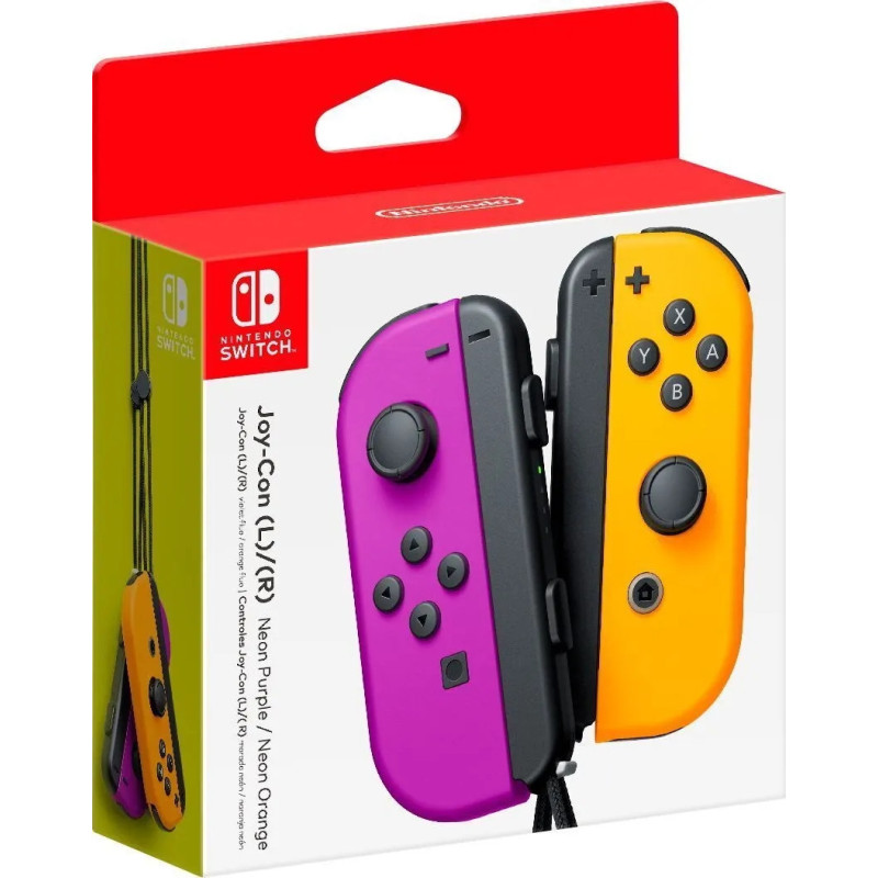 Джойстик Nintendo Switch Joy-Con purple/orange (45496431310) Global
