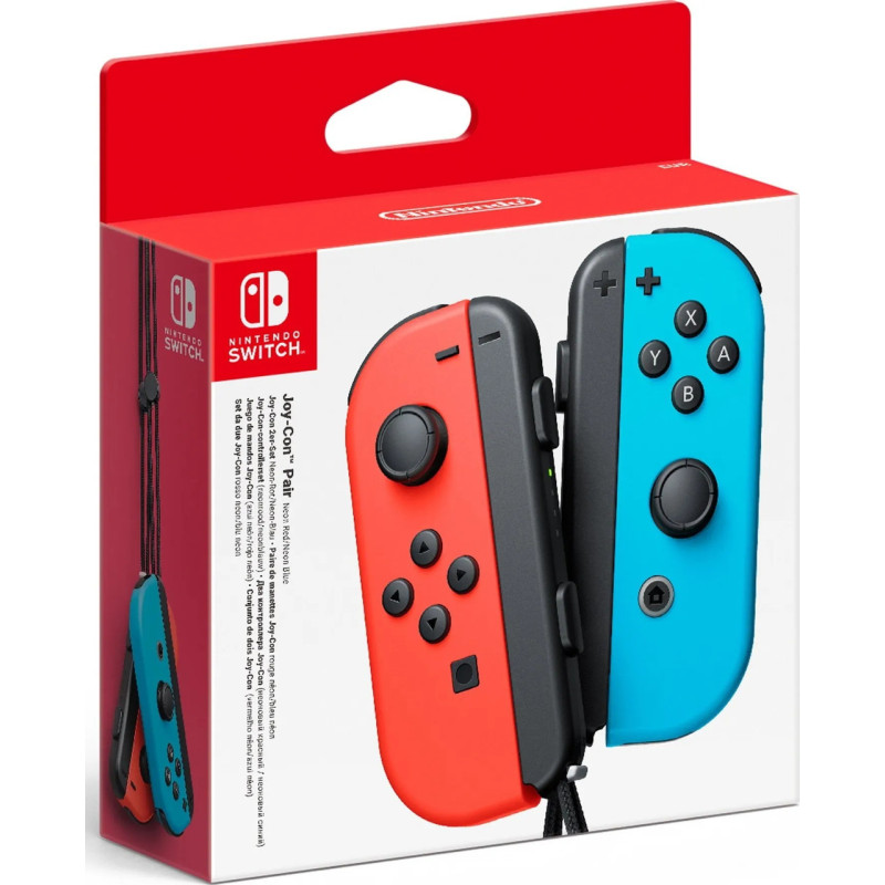 Джойстик Nintendo Switch Joy-Con red/blue Global (45496430566)