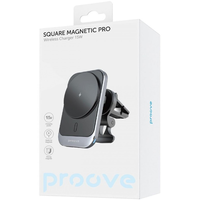 Холдер Proove 15W Square Magnetic Pro black UA