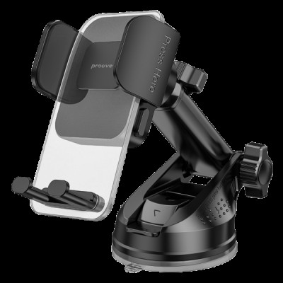 Холдер Proove Crystal Clamp Plus Suction Type Car Mount black UA (CHCSP0000001)