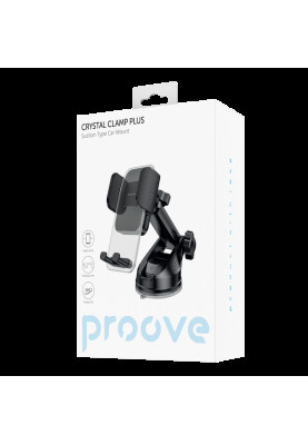 Холдер Proove Crystal Clamp Plus Suction Type Car Mount black (CHCSP0000001)