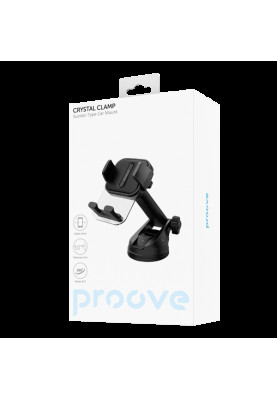 Холдер Proove Crystal Clamp Suction Type Car Mount black UA