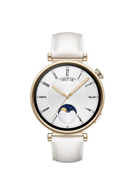 Smart Watch Huawei GT 4 41mm White (Leather Strap) UA